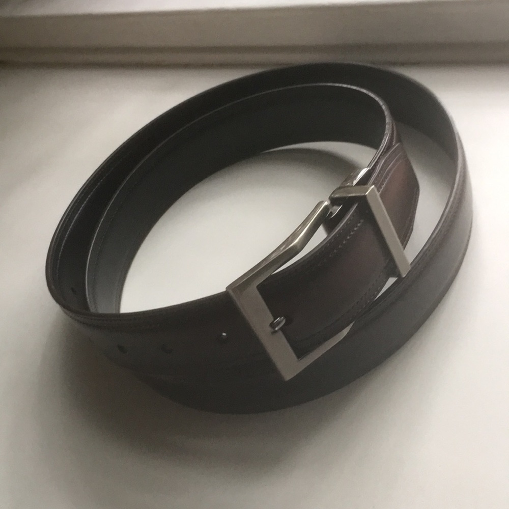 Men’s Reversible Leather Belt - 40